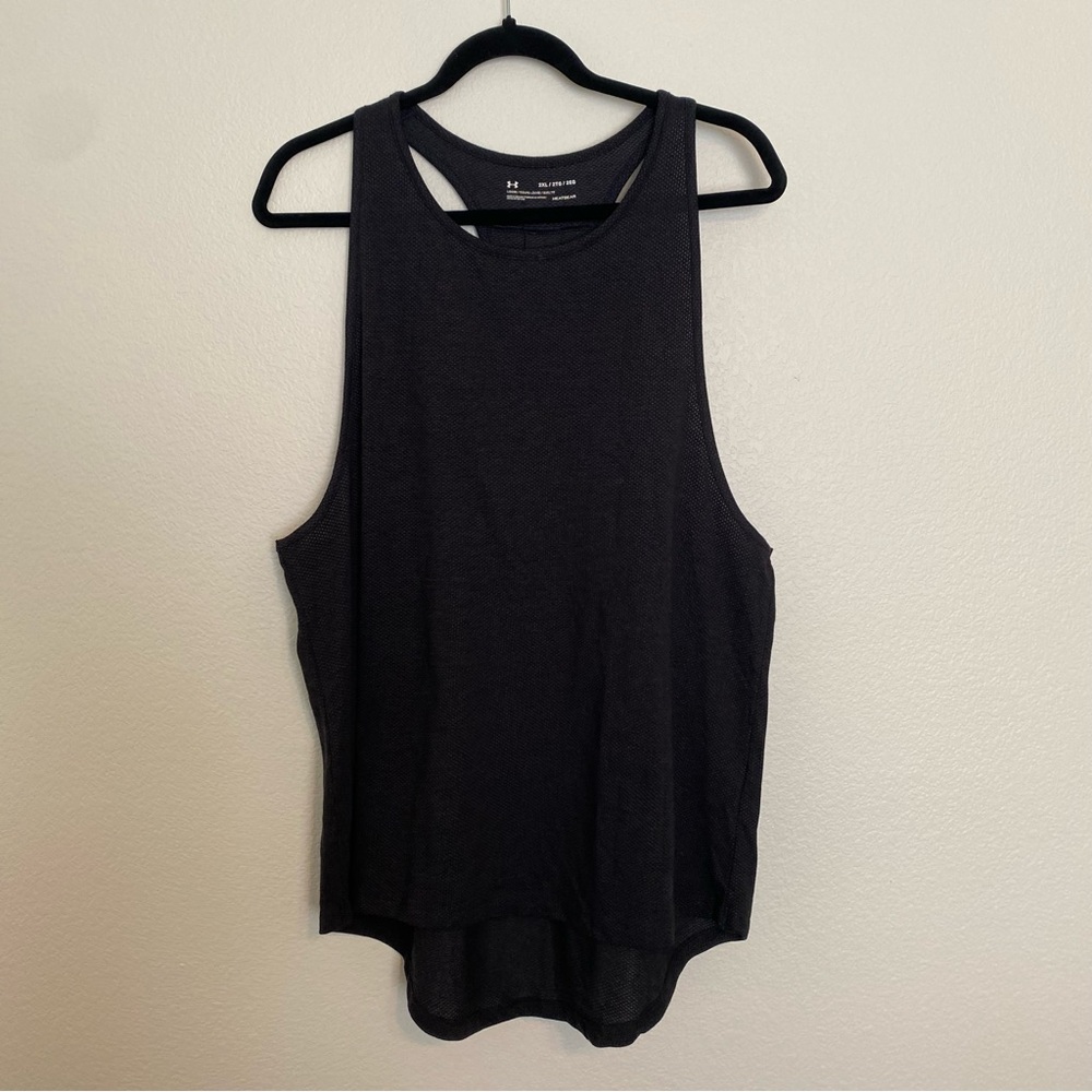 Under Armour Muscle Tank Bundle Black & Grey Sz 2XL Excellent Used Condition